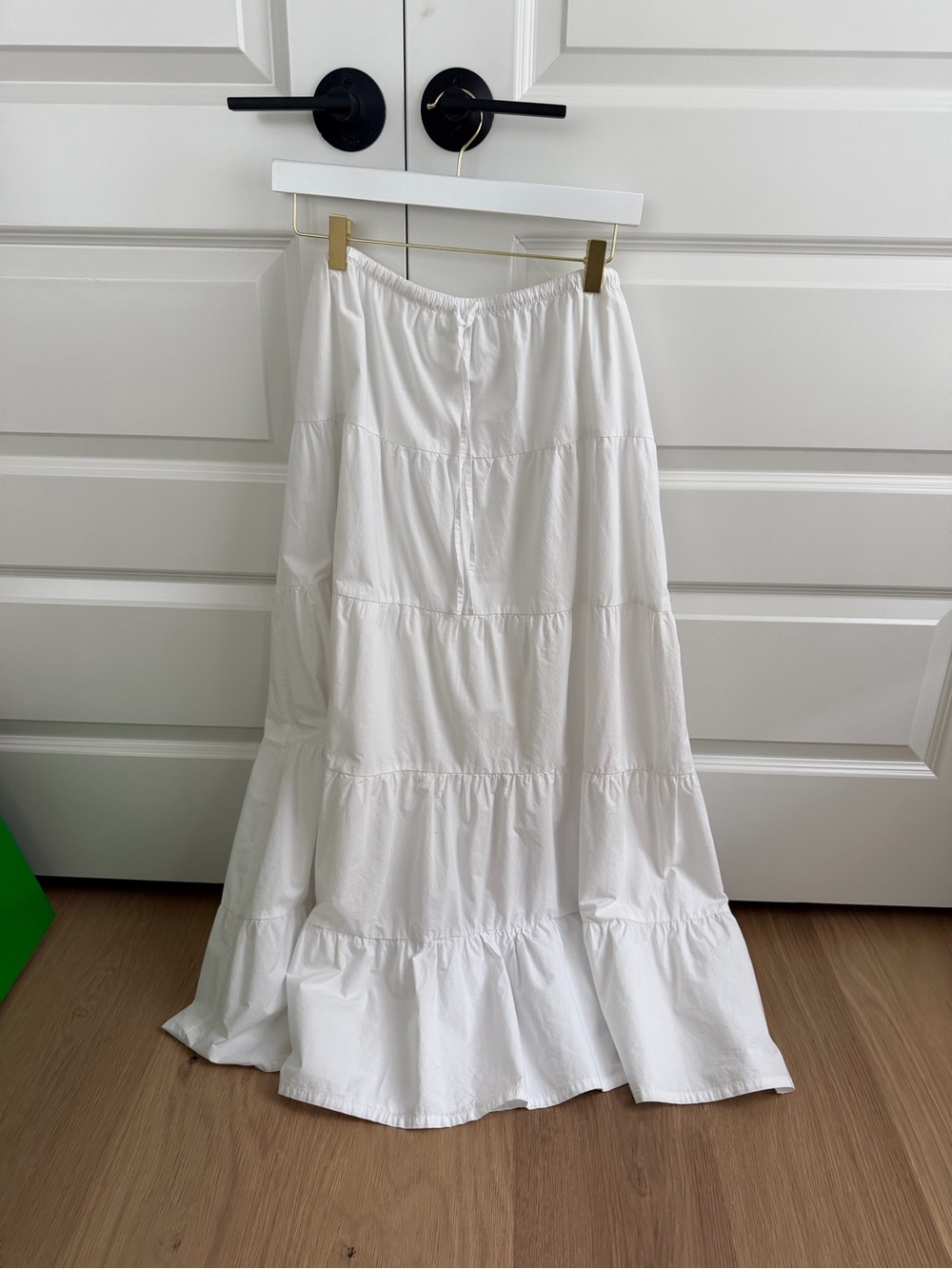 Zara White Maxi Skirt